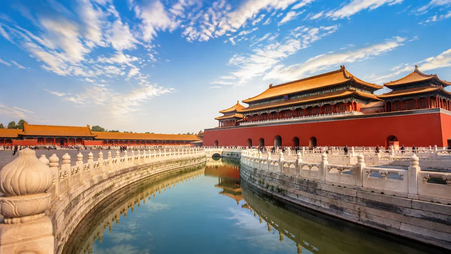 Forbidden City Map & Architecture