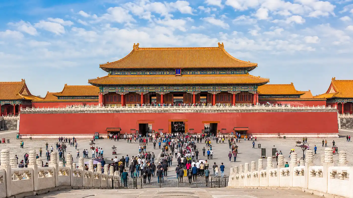 Forbidden City Map & Architecture